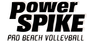 Power Spike Pro Beach Volleyball logo for GameBoy Color